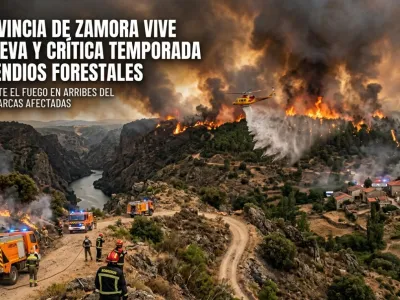 INCENDIOS EN LA PROVINCIA DE ZAMORA TEMPORADA 2026